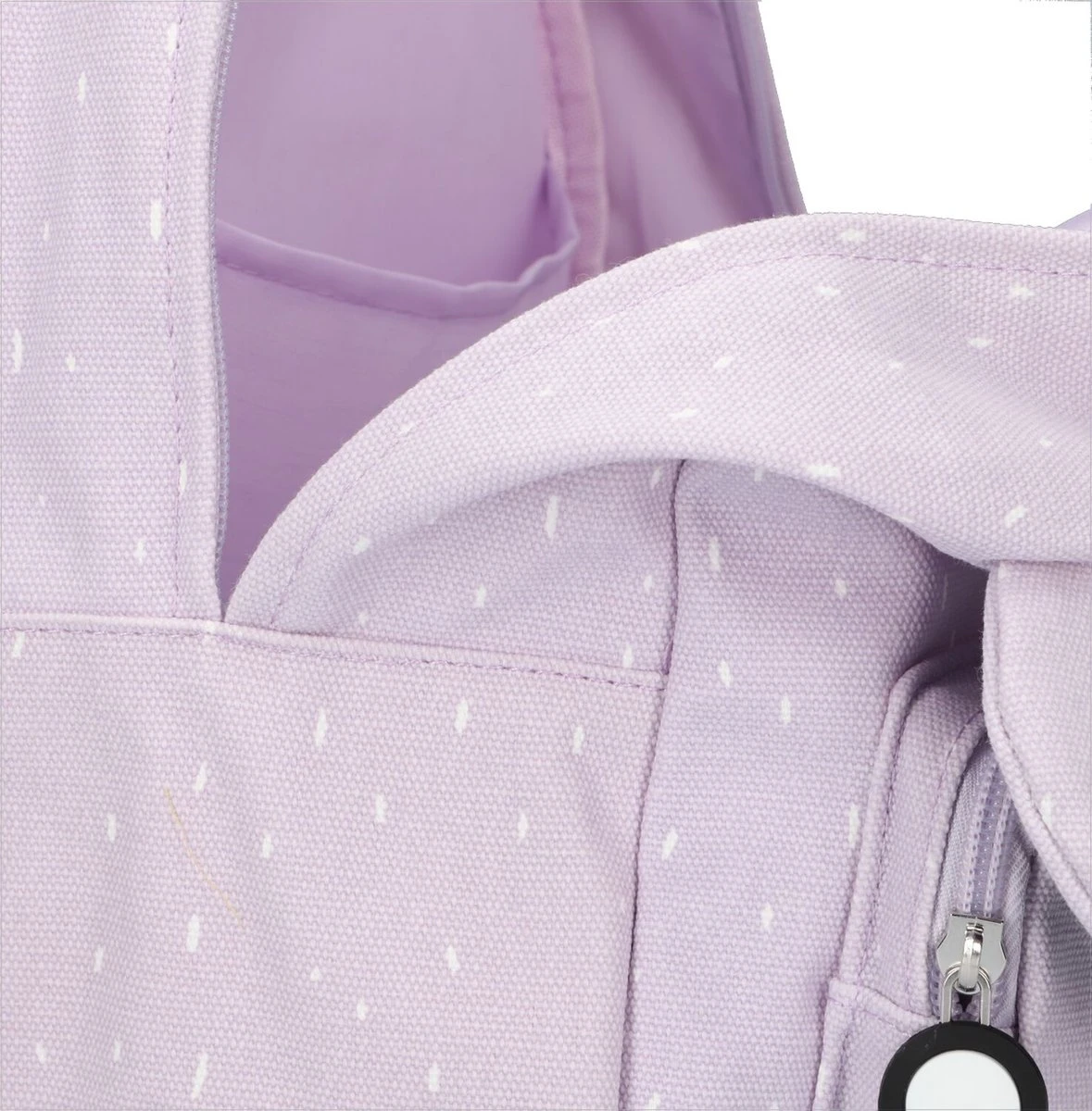 Trixie Kinderrugzak / Rugzak / Schooltas - Rugtas - 3 Liter - Katoen - Paars 15 Trixie Kinderrugzak / Rugzak / Schooltas - Rugtas - 3 Liter - Katoen - Paars - Afbeelding 13