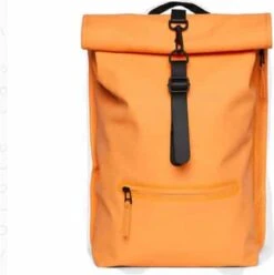 Rains Rolltop Rugzak 16 Liter - Oranje 7 Rains Rolltop Rugzak 16 Liter - Oranje -Tas Kortingswinkel 1193x1200 4
