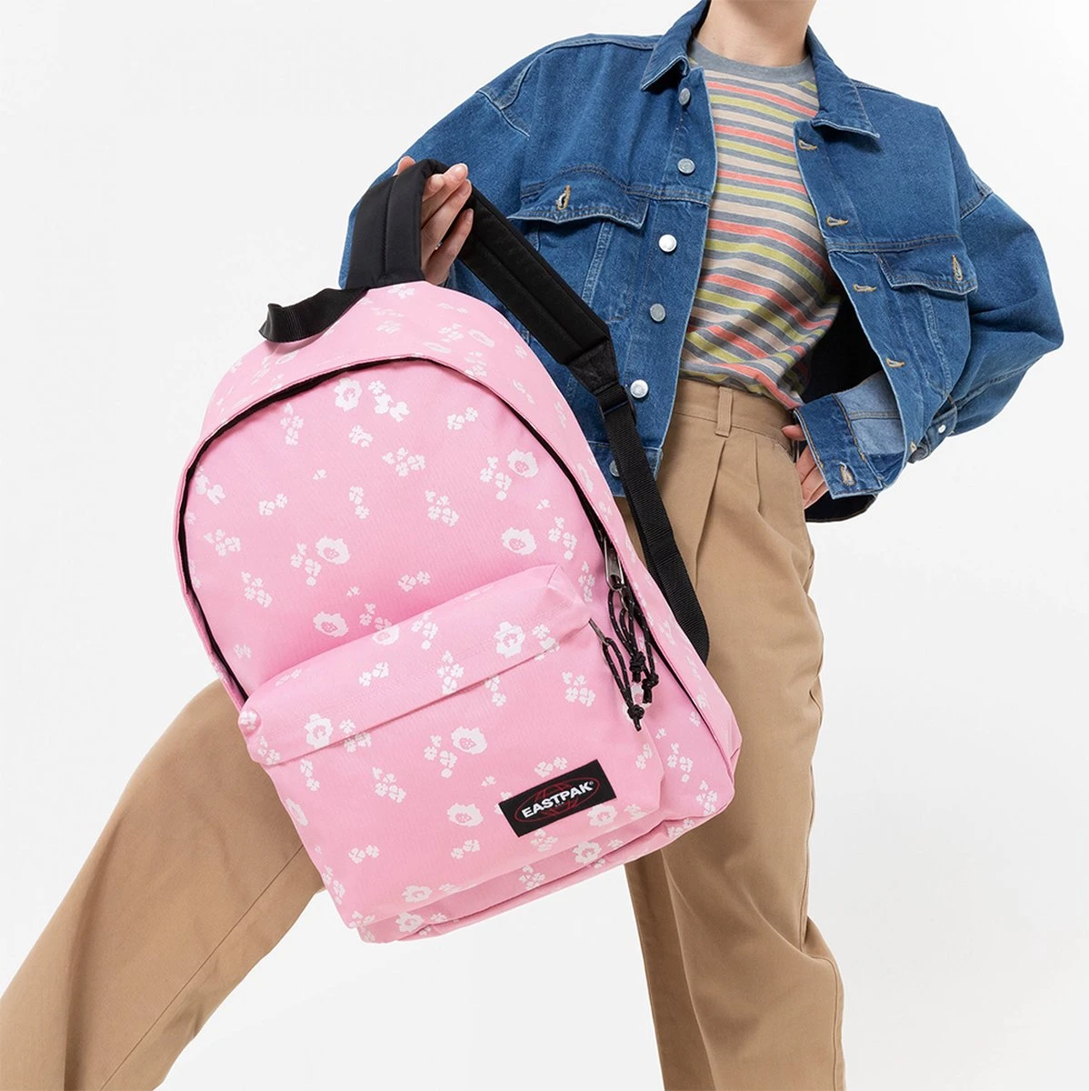 Eastpak Out Of Office Rugzak Flower Shine Pink 8 Eastpak Out Of Office Rugzak Flower Shine Pink - Afbeelding 6