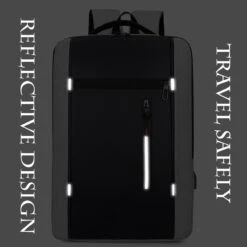 Merkloos Rugzak - Laptoprugzak 15,6 Inch - Schoolrugzak Dagrugzak - Kerstmis - Kerstfeest - Christmas Gift - Rugzak Dames Heren - Waterdichte Nylon Laptopbagagetablet - Met Usb Oplaadstation - Voor School Reizen Multifunctioneel - Grijs -Tas Kortingswinkel 1199x1200 2