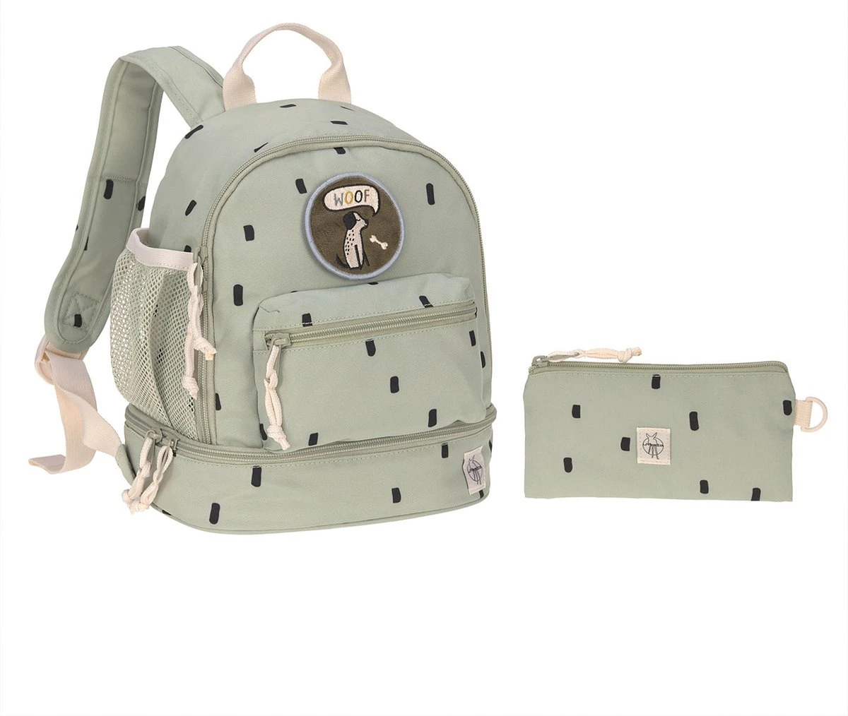 Lassig Mini Rugzak Happy Prints - Light Olive 13 Lassig Mini Rugzak Happy Prints - Light Olive - Afbeelding 11