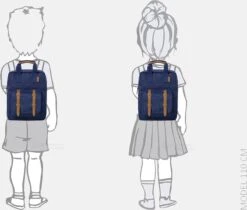 Fresk Rugzak Indigo Dots - Kinderrugzak - Boekentas Kleuterschool - Peuter Zak - Blauw Met Gouden Dots -Tas Kortingswinkel 1200x1021 7