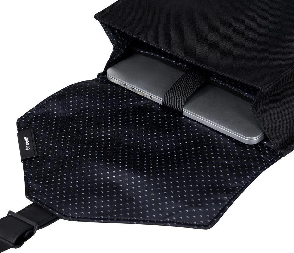 Bold Banana Rugzak 15.6 Inch Laptopvak - Beautiful Black 6 Bold Banana Rugzak 15.6 Inch Laptopvak - Beautiful Black - Afbeelding 4