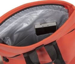 New Rebels® Mart - Rugtas - Oranje - Waterbestendig - Roll-top - 13121087 - 27x8x33cm - Rugzak / Backpack -Tas Kortingswinkel 1200x1037