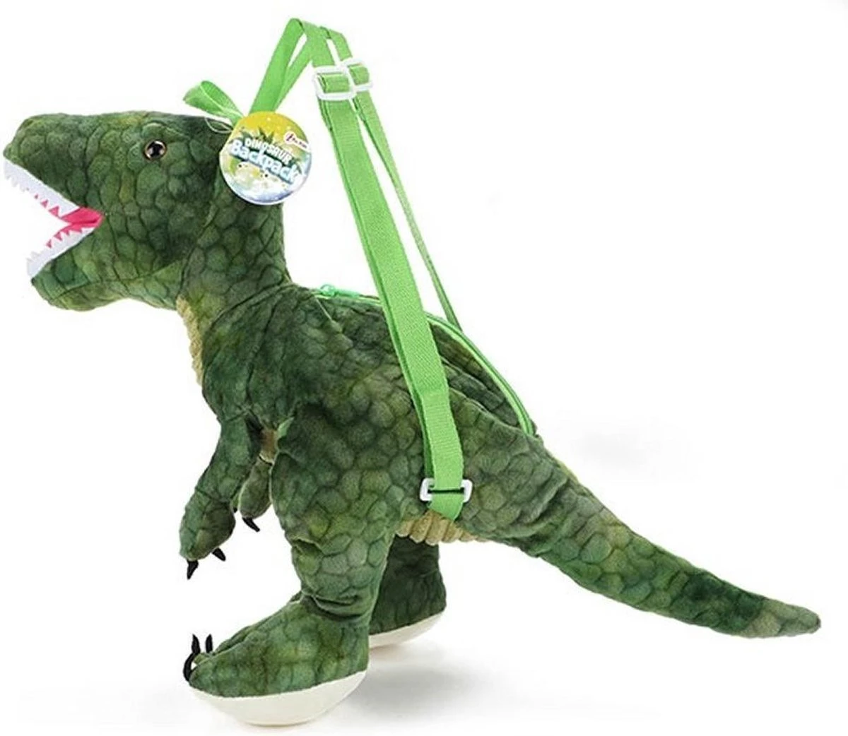 Toi Toys Pluchen T-Rex Rugzak 50 Cm 3 Toi Toys Pluchen T-Rex Rugzak 50 Cm