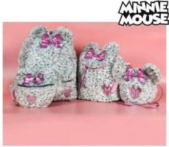 Rugzak Minnie Mouse - Pluche Wit Roze Kindertas Voor School - Schooltas, Disney Schooltas -Tas Kortingswinkel 1200x1045 4
