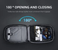 Bange Rugtas - 15,6 Inch - Laptop Rugzak - USB-aansluiting - TSA Slot - Waterafstotend - Zwart - Incl. Smart Thermosfles -Tas Kortingswinkel 1200x1051