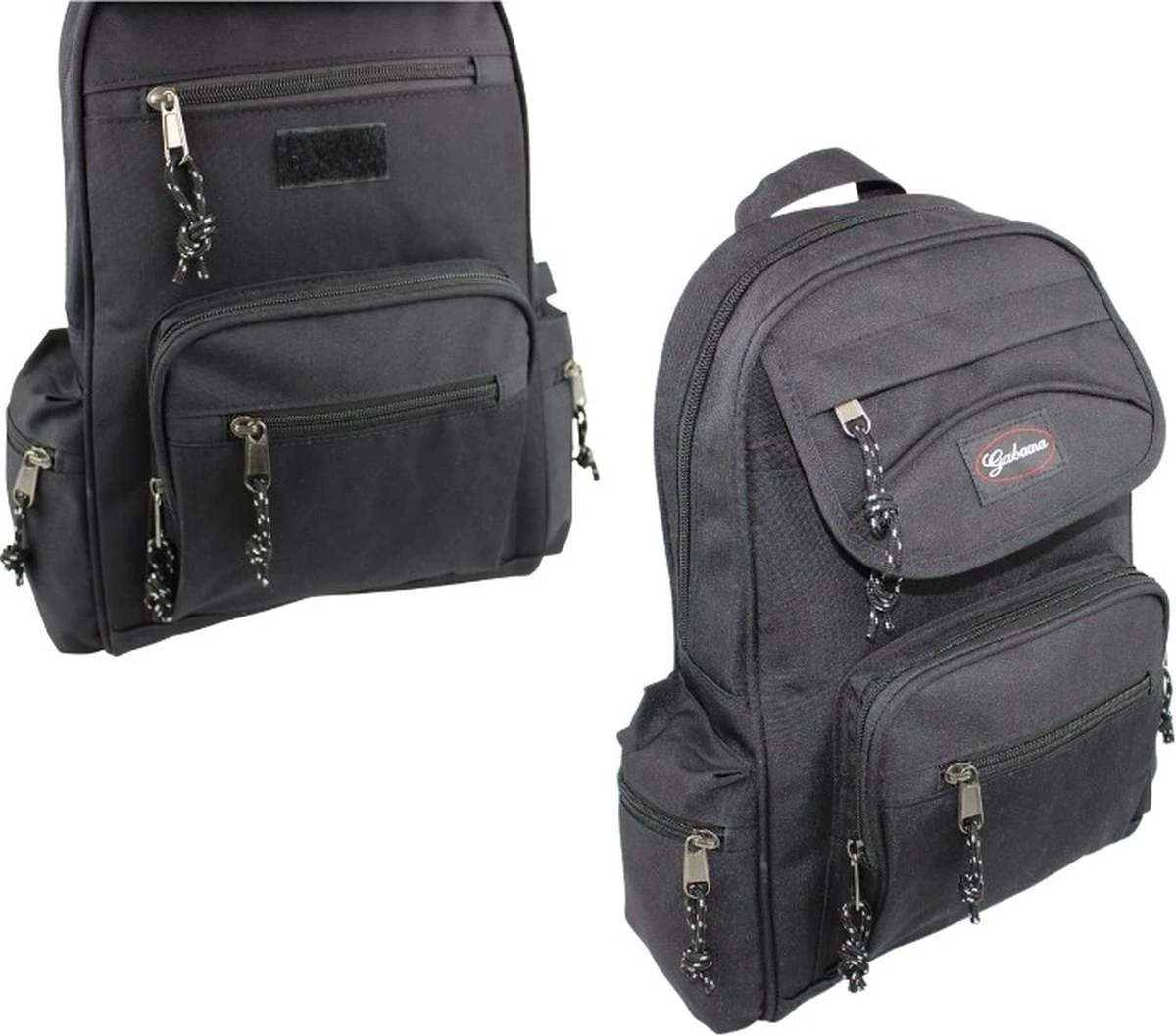 Fana Bags Unisex Rugtas Zwart | Polyester | Lichtgewicht Dames Rugzak | Vrije Tijd | Outdoor | Kleine Heren Rugtas | Veel Vakken | Mini Rugzak 6 Fana Bags Unisex Rugtas Zwart | Polyester | Lichtgewicht Dames Rugzak | Vrije Tijd | Outdoor | Kleine Heren Rugtas | Veel Vakken | Mini Rugzak - Afbeelding 4