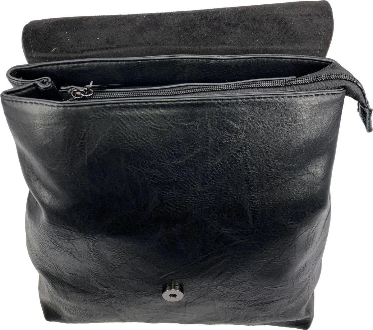 'The Square Bag' Zwart 7 'The Square Bag' Zwart - Afbeelding 5