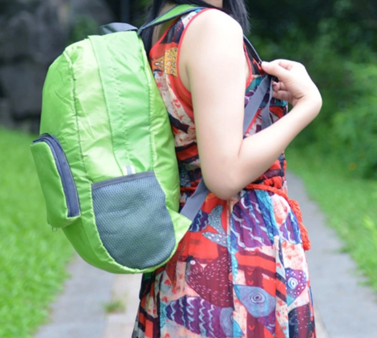 Rugtas - Rugzak - Opvouwbaar Lichtgewicht - Rugzak Heren En Dames Outdoor - Backpacken - Camping - Spatwaterdicht - Schooltas - Wandelen - Reizen - Roze 7 Rugtas - Rugzak - Opvouwbaar Lichtgewicht - Rugzak Heren En Dames Outdoor - Backpacken - Camping - Spatwaterdicht - Schooltas - Wandelen - Reizen - Roze - Afbeelding 5