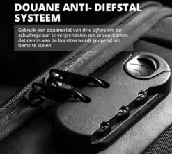 Brandie® - Rugzak - Laptop Rugzak Tot Voor Unisex - Schooltas - Waterdicht - Large Capaciteit - USB Poort - Met Regenhoes - Schoudertas Voor Reizen En Zakelijk Werk - Materiaal Polyester - Maat16 X 11 X 33 Inch - Zwart -Tas Kortingswinkel 1200x1078