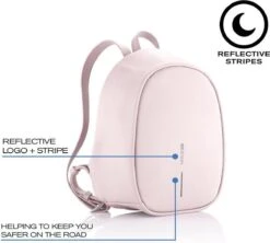 XD Design Elle Fashion Dames Anti-Diefstal Rugzak 6.5 Liter - Roze -Tas Kortingswinkel 1200x1079 2