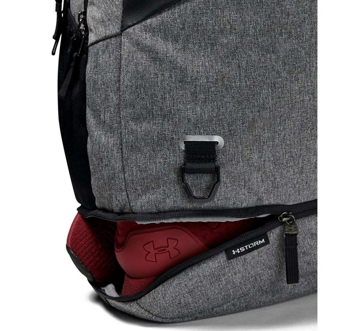 Under Armour Hustle 4.0 Unisex Rugzak - Graphite Medium Heather 7 Under Armour Hustle 4.0 Unisex Rugzak - Graphite Medium Heather - Afbeelding 5