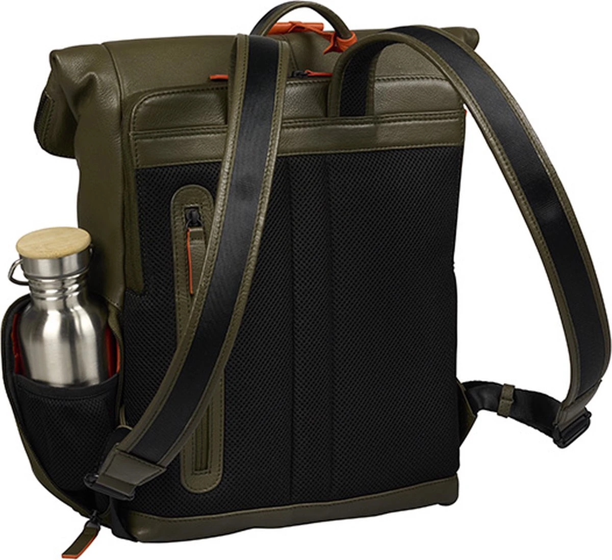 Burkely On The Move Unisex Moving Maddox Rugtas 14'' - Groen 13 Burkely On The Move Unisex Moving Maddox Rugtas 14'' - Groen - Afbeelding 11