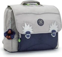 Kipling Iniko Rugzak - Playful Grey -Tas Kortingswinkel 1200x1103