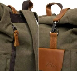 MORGNTAU - Ukiyo - Rugzak - Backpack - Groen - Canvas - Leer 12 MORGNTAU - Ukiyo - Rugzak - Backpack - Groen - Canvas - Leer -Tas Kortingswinkel 1200x1104 1
