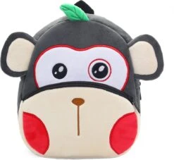 Aap Backpack - Monkey Business - Peuter Rugtas– Rugzak Schooltas Voor Peuters/Kleuters – Jongens En Meisjes | Kinderrugzak | Kinder Rugzak | Dieren | Schooltas | Peuterspeelzaal | Opvang | 6 Liter | Klein Peuter Rugzak | Rugtas | Schooltas
