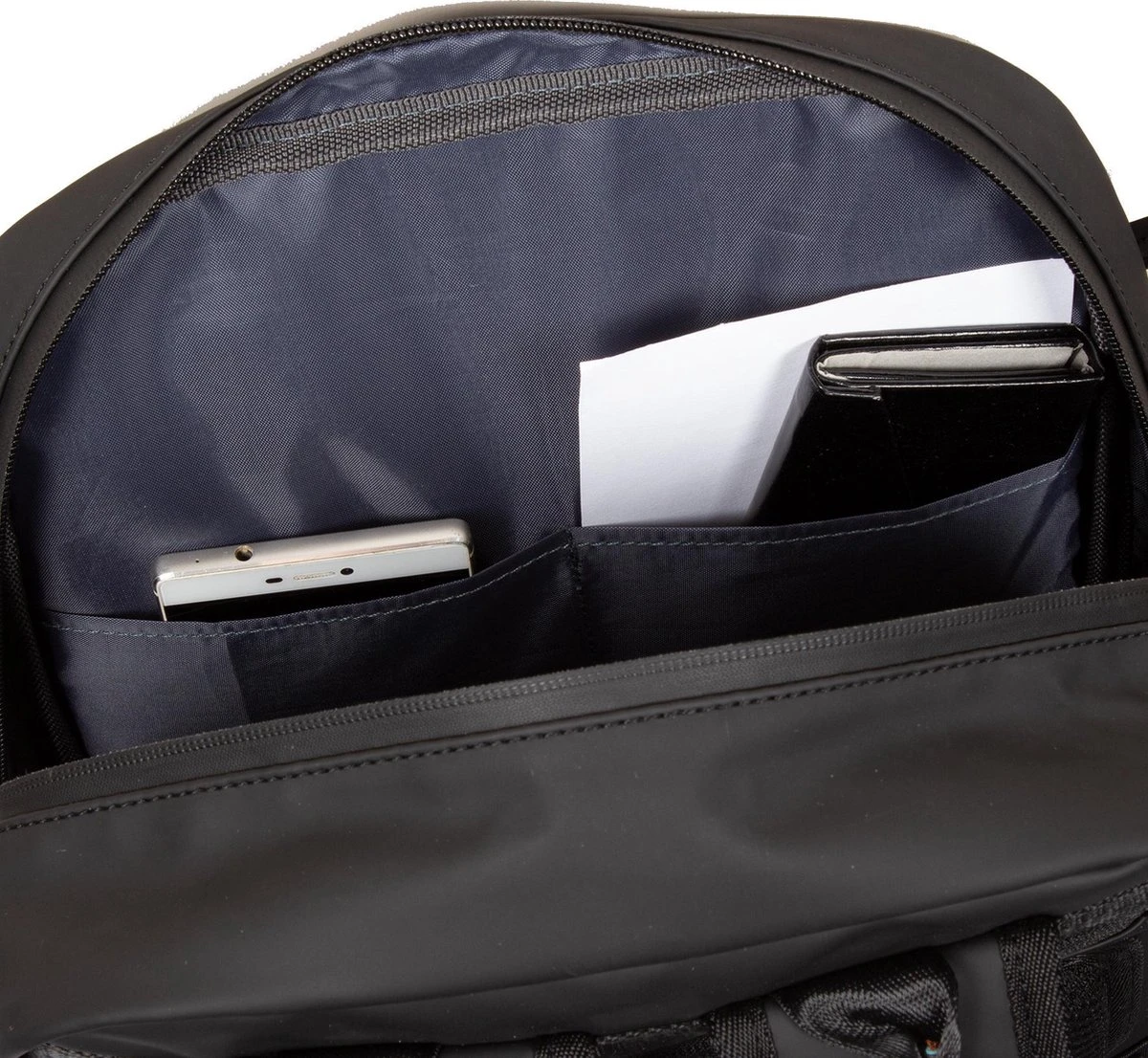 New Rebels® Harper - Rugtas - Zwart - Waterbestendig - 9L - 28x8x38cm - Rugzak / Backpack 17 New Rebels® Harper - Rugtas - Zwart - Waterbestendig - 9L - 28x8x38cm - Rugzak / Backpack - Afbeelding 15