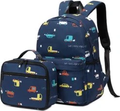 2set - Racer Auto - Waterbestendig - Rugzak - 37.5cm - Medium