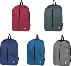 SafeSave Rugtas – Waterafstotende Schooltas Met Laptop Vak En Usb Aansluiting – Schoudertas – 15.6 Inch – Lichtblauw -Tas Kortingswinkel 1200x1121 1