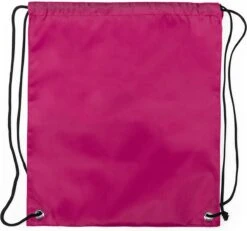 Gymtas Basic - Rugtas - Zwemtas - Sporttasje Met Rijgkoord - Roze