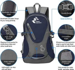 Free Knight Klein Dagrugzak, 20 L, Marineblauw ,waterdichte ,lichtgewicht 9 Free Knight Klein Dagrugzak, 20 L, Marineblauw ,waterdichte ,lichtgewicht -Tas Kortingswinkel 1200x1124