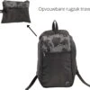 Fana Bags - Opvouwbare Rugtas - Opvouwbaar Rugzak - 20 Liter - Lichtgewicht Rugzak - Zwart -Tas Kortingswinkel 1200x1128 1