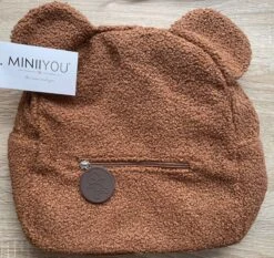 Teddy Rugzak Donkerbruin - School -Tas Kortingswinkel 1200x1132 2