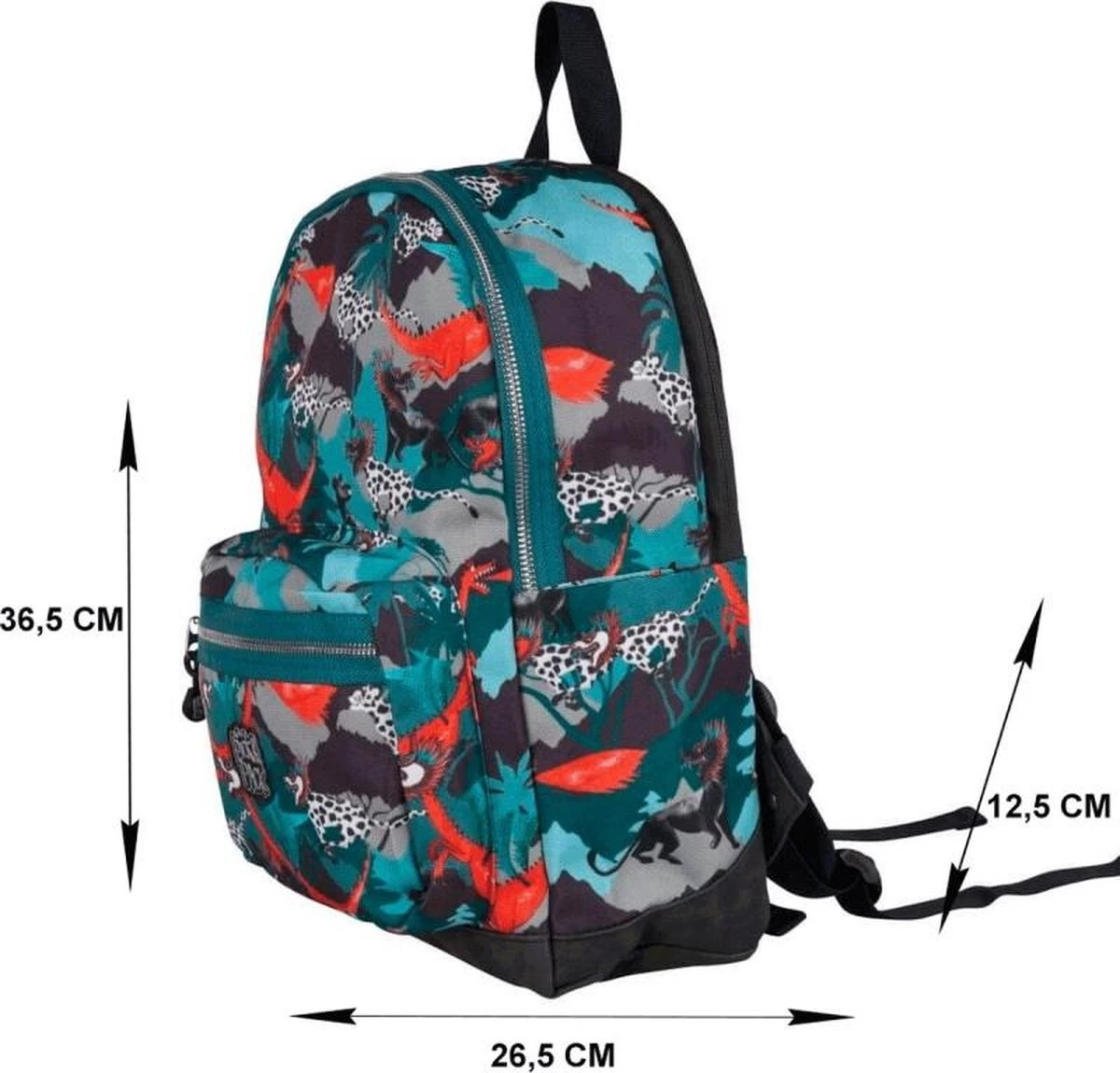 Pick & Pack Forest Dragon Backpack M - Multi Green 14 Pick & Pack Forest Dragon Backpack M - Multi Green - Afbeelding 12
