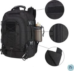 Rugzak 60 Liter - Backpack – Waterdicht - Militaire - Ademend – Licht Groen - Reizen – Geschikt Voor Heren, Dames, Jongens En Meisjes -Tas Kortingswinkel 1200x1151 2