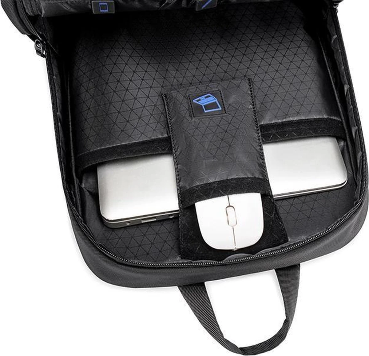 Golden Wolf Rugtas - Rugzak - Laptoptas - Motortas - Zwart 8 Golden Wolf Rugtas - Rugzak - Laptoptas - Motortas - Zwart - Afbeelding 6