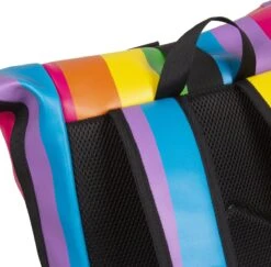New Rebels® Mart - Rugtas - Regenboog - Waterbestendig - Roll-top - 151413121087.9 - 35x10x46cm - Rugzak / Backpack -Tas Kortingswinkel 1200x1180 2
