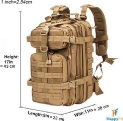 Brandie® - Tactische Rugzak 30L - Hydratatie-compatibele Rugzak - Lichtgewicht - Multifunctioneel - Comfortabel In Gebruik - Voor Buiten Wandelen Kamperen Trekking Jagen - Waterdichte Tas - Zwart 14 Brandie® - Tactische Rugzak 30L - Hydratatie-compatibele Rugzak - Lichtgewicht - Multifunctioneel - Comfortabel In Gebruik - Voor Buiten Wandelen Kamperen Trekking Jagen - Waterdichte Tas - Zwart -Tas Kortingswinkel 1200x1181 2