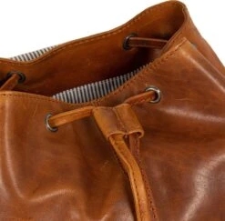 Justified Bags® Nynke Leren Classic Rugtas Cognac -Tas Kortingswinkel 1200x1181 6