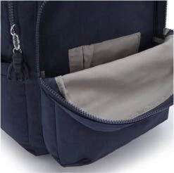 Kipling SEOUL Rugzak, 27 Liter, 15 Inch Laptopvak - Blue Bleu 2 -Tas Kortingswinkel 1200x1195 3