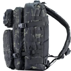 LAYSTON. - 45L Sport School Werk Rugtas - Sport Rugzak - Tactical Backpack - Waterafstotend - Camo Groen -Tas Kortingswinkel 1200x1197 1