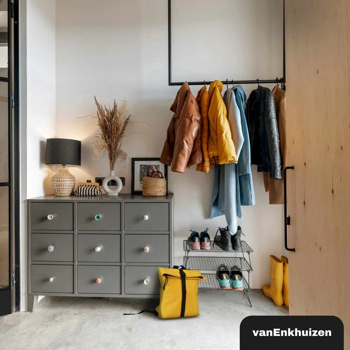 VanEnkhuizen Rolltop Rugzak 9 Liter - Waterafstotend En Thermo Materiaal - Geel 9 VanEnkhuizen Rolltop Rugzak 9 Liter - Waterafstotend En Thermo Materiaal - Geel - Afbeelding 7