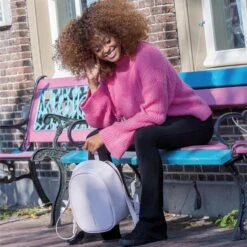 XD Design Elle Fashion Dames Anti-Diefstal Rugzak 6.5 Liter - Roze -Tas Kortingswinkel 1200x1200 1061