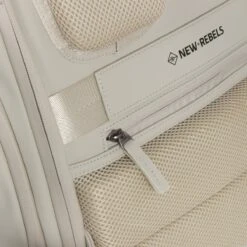 New Rebels® William - Rugtas - Beige - Waterafstotend - 28x15x43cm - Rugzak / Backpack -Tas Kortingswinkel 1200x1200 107