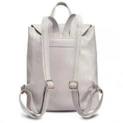 Miss LuLu Rugzak - Dames Rugtas - Kwalitatieve Kunstleren Rug Tas - Licht Grijs (E1669 LGY) -Tas Kortingswinkel 1200x1200 1071