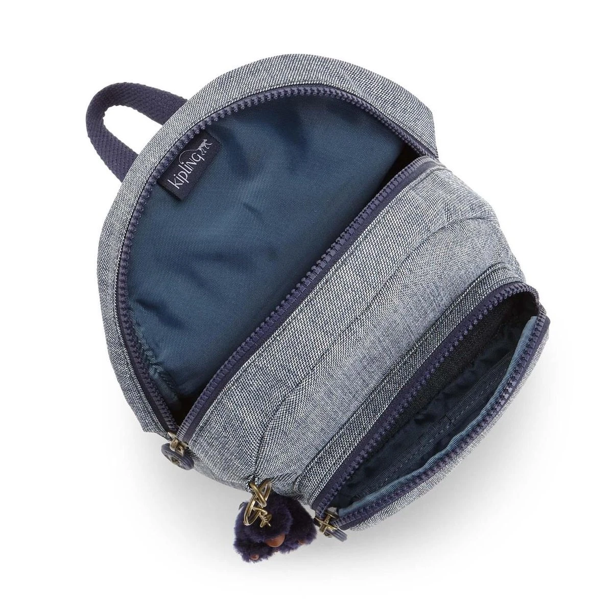 Kipling Munchin Rugzak - Kinderen - Craft Navy Combo 4 Kipling Munchin Rugzak - Kinderen - Craft Navy Combo - Afbeelding 2
