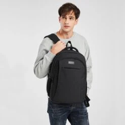 Kono Rugzak - Schooltas - 15,6 Inch Laptop Rugtas - Dames/Heren - 28L - Waterafstotend - Zwart -Tas Kortingswinkel 1200x1200 114