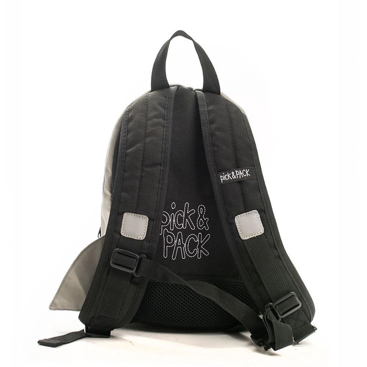 Pick & Pack Shark Shape Kinderrugzak - Grey 22 Pick & Pack Shark Shape Kinderrugzak - Grey - Afbeelding 20