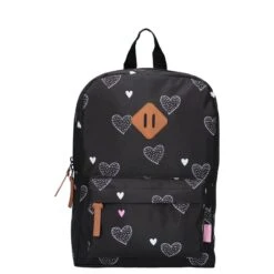 Milky Kiss Hearts Rugzak - 10,2 L - Zwart