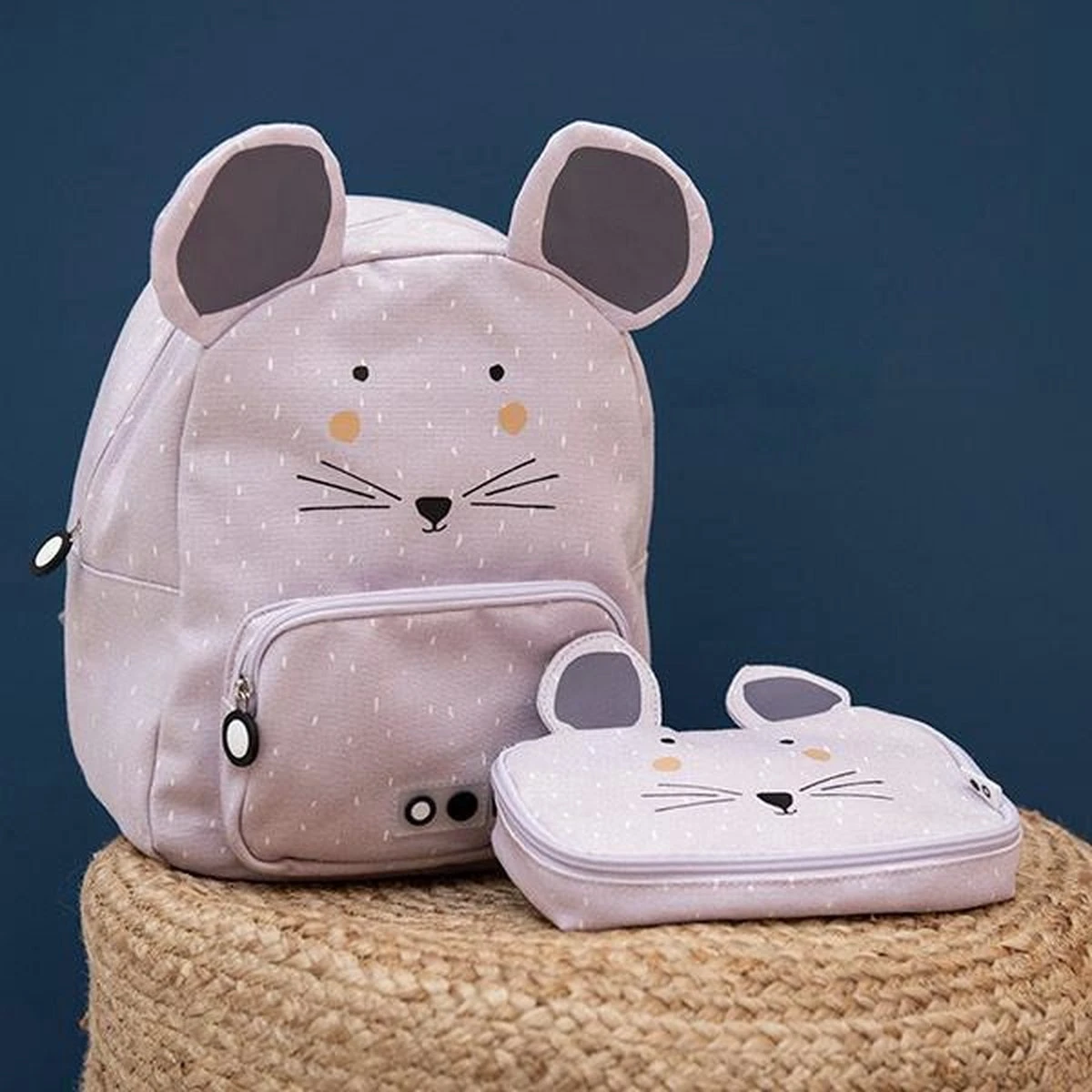 Trixie Kinderrugzak / Rugzak / Schooltas - Rugtas - 3 Liter - Katoen - Paars 7 Trixie Kinderrugzak / Rugzak / Schooltas - Rugtas - 3 Liter - Katoen - Paars - Afbeelding 5