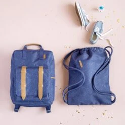 Fresk Kinderrugzak / Rugtas / Schooltas - Fresk - 7 Liter - Leer - Blauw -Tas Kortingswinkel 1200x1200 1269