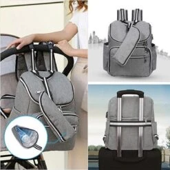 Rugtas Zeer Stevig, De Rugtas Is Geïsoleerd GESCHIKT VOOR Luiers, Babyflessen, Cosmeticadoeken, Vochtige Doeken, Kleding, Handdoeken, Hoeden, Kleine Schoenen, Sokken, En Veel Meer -Tas Kortingswinkel 1200x1200 1271