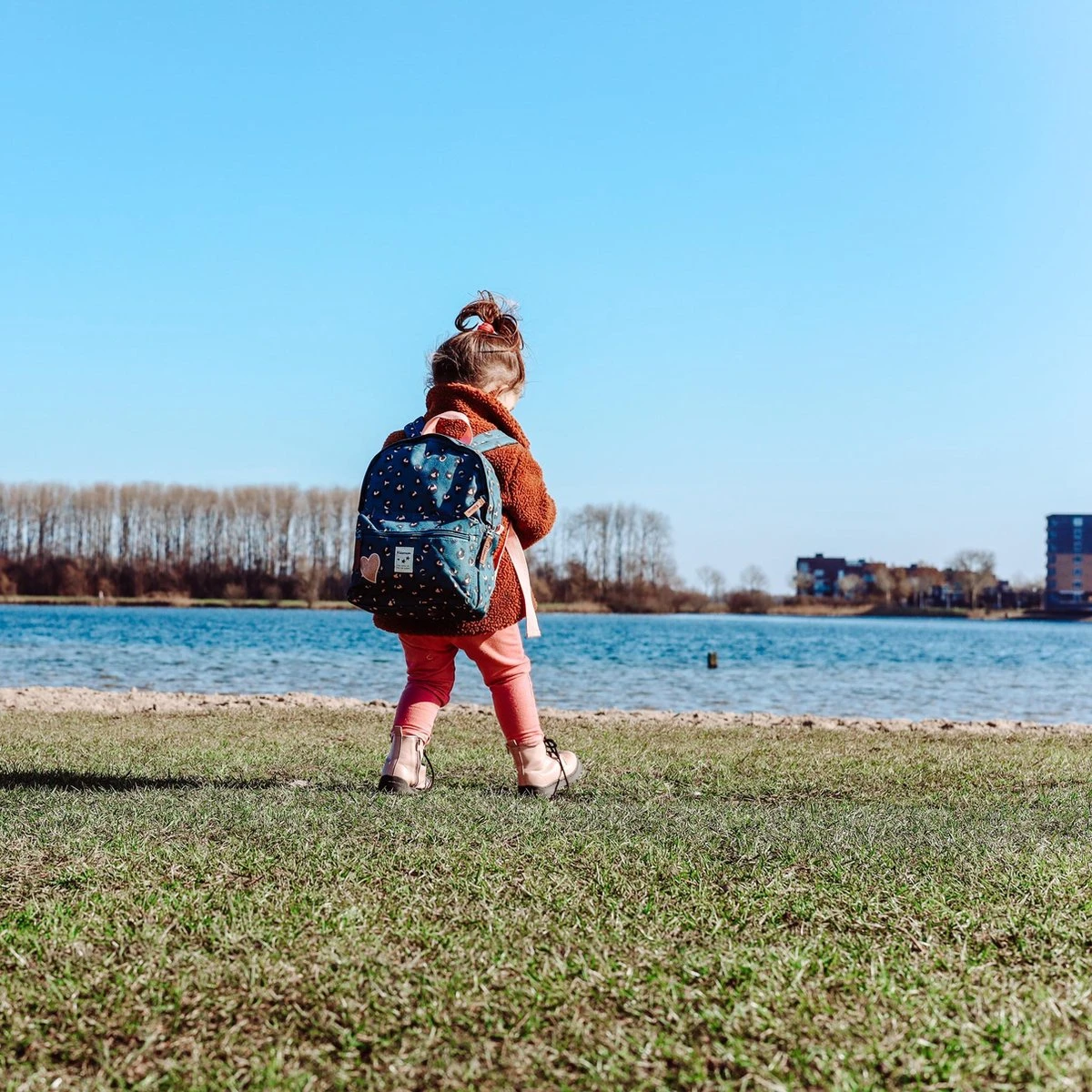 Kidzroom Attitude - Rugzak - 2 T/m 6 Jaar - Blauw - Panterprint 6 Kidzroom Attitude - Rugzak - 2 T/m 6 Jaar - Blauw - Panterprint - Afbeelding 4