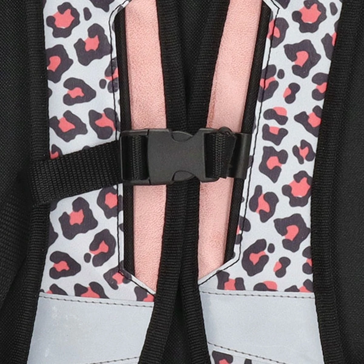 Zebra Trends Rugzak Panther Wit/Roze 7 Zebra Trends Rugzak Panther Wit/Roze - Afbeelding 5