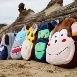 Aap Backpack - Monkey Business - Peuter Rugtas– Rugzak Schooltas Voor Peuters/Kleuters – Jongens En Meisjes | Kinderrugzak | Kinder Rugzak | Dieren | Schooltas | Peuterspeelzaal | Opvang | 6 Liter | Klein Peuter Rugzak | Rugtas | Schooltas -Tas Kortingswinkel 1200x1200 1321